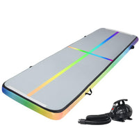 Everfit 4M Air Track Gymnastics Tumbling Exercise Mat Inflatable Mats 20CM Thick + Pump Kings Warehouse 