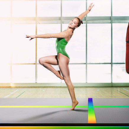 Everfit 5M Air Track Gymnastics Tumbling Exercise Mat W/ Pump Inflatable Colour Kings Warehouse 