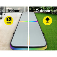 Everfit 5X1M Air Track Inflatable Tumbling Mat Gymnastics Yoga Mat Kings Warehouse 