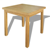 Extendable Table Oak 170x85x75 cm Kings Warehouse 