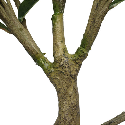 Faux White Flowering Magnolia Tree with Pot 130cm Artificial Plants Kings Warehouse 