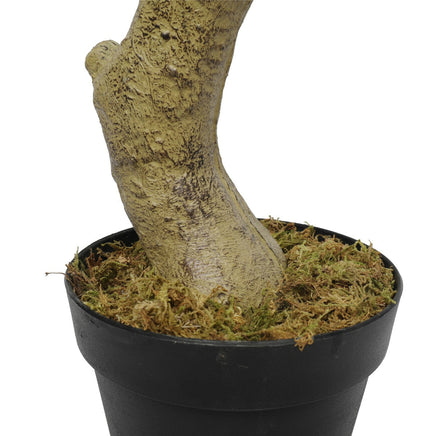Faux White Flowering Magnolia Tree with Pot 130cm Artificial Plants Kings Warehouse 
