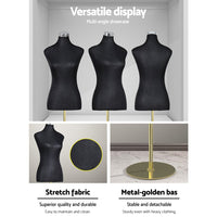 Female Mannequin Dummy Model Dressmaker Clothes Display Torso Tailor BK Kings Warehouse 