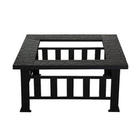 Fire Pit BBQ Table Grill Outdoor Garden Wood Burning Fireplace Stove Home & Garden > Firepits Kings Warehouse 