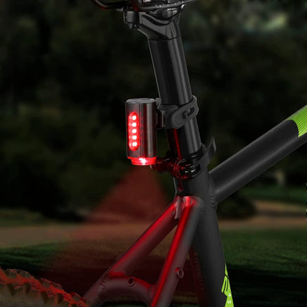 FischerBicycle Rear Light with 360 Floor Light for More Visibility and Protection, Rechargeable Battery Kings Warehouse 
