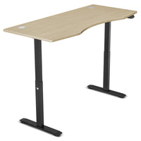 Fitness ErgoDesk AUTO Series Automatic Standing Desk 1500mm in Oak Kings Warehouse 