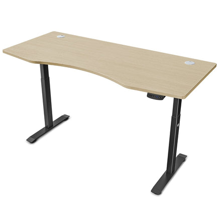Fitness ErgoDesk AUTO Series Automatic Standing Desk 1800mm in Oak Kings Warehouse 