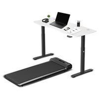 Fitness Walkingpad M2 Treadmill with Dual Motor Automatic Standing Desk 150cm in White/Black Kings Warehouse 