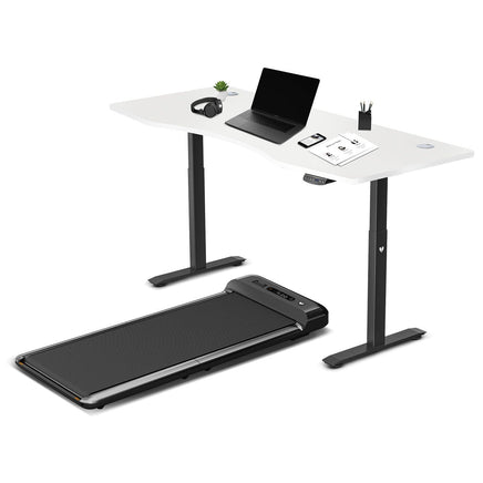 Fitness Walkingpad M2 Treadmill with Dual Motor Automatic Standing Desk 180cm in White/Black Kings Warehouse 