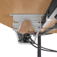 Fitness WalkingPad M2 Treadmill with ErgoDesk Automatic Oak Standing Desk 1500mm + Cable Management Tray Kings Warehouse 