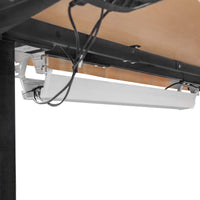 Fitness WalkingPad M2 Treadmill with ErgoDesk Automatic Oak Standing Desk 1800mm + Cable Management Tray Kings Warehouse 