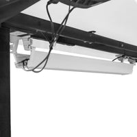 Fitness WalkingPad M2 Treadmill with ErgoDesk Automatic White Standing Desk 1800mm + Cable Management Tray Kings Warehouse 