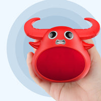 Fitsmart Bluetooth Animal Face Speaker Portable Wireless Stereo Sound - Red Kings Warehouse 