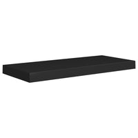 Floating Wall Shelf Black 60x23.5x3.8 cm Storage Supplies Kings Warehouse 