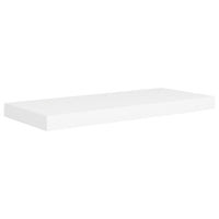 Floating Wall Shelf White 60x23.5x3.8 cm Storage Supplies Kings Warehouse 