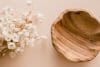 Flower Wooden Bowl Kings Warehouse 