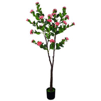 Flowering Natural Pink Artificial Camellia Tree 180cm Decor Does not apply 