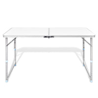Foldable Camping Table Aluminium 120 x 60 cm Kings Warehouse 