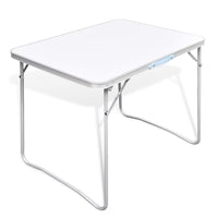 Foldable Camping Table with Metal Frame 80 x 60 cm Kings Warehouse 