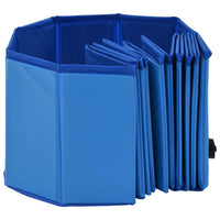 Foldable Dog Swimming Pool Blue 120x30 cm PVC Kings Warehouse 