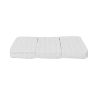 Foldable Gel Foam Mattress Folding Baby Bed Floor Mat Travel Cot Bamboo Kings Warehouse 
