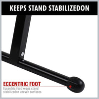 Foldable Roller Support Stand Adjustable Bench Holder 67-110cm Heavy Duty Steel Kings Warehouse 