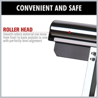 Foldable Roller Support Stand Adjustable Bench Holder 67-110cm Heavy Duty Steel Kings Warehouse 
