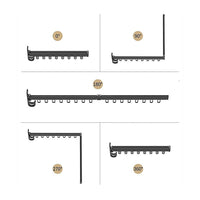 Foldable Wall Hanging Clothes Drying Rack Clothes Balcony Retractable Hanger Kings Warehouse 