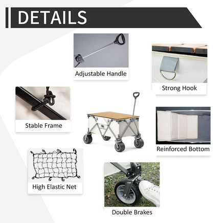 Folding Cart Small Black Kings Warehouse 