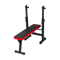 Folding Flat Weight Lifting Bench Body Workout Exercise Machine Home Fitness Kings Warehouse 