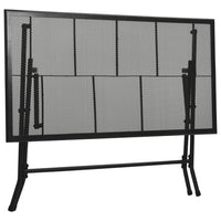 Folding Mesh Table 120x60x72 cm Steel Anthracite Kings Warehouse 