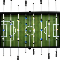 Football Table Steel 60 kg 140x74.5x87.5 cm Black Kings Warehouse 