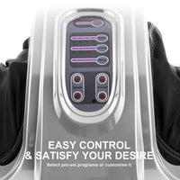 Forever Beauty Silver Foot Massager Shiatsu Ankle Kneading Remote Kings Warehouse 