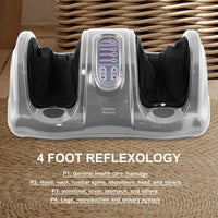 Forever Beauty Silver Foot Massager Shiatsu Ankle Kneading Remote Kings Warehouse 