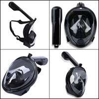 Full Face Diving Seaview Snorkel Snorkeling Mask Swimming Goggles for GoPro AU L XL KingsWarehouse 