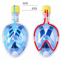 Full Face Diving Seaview Snorkel Snorkeling Mask Swimming Goggles for GoPro AU S M KingsWarehouse 