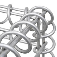 Gabion Basket Galvanised Steel 100x50x100 cm Kings Warehouse 