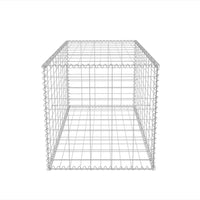 Gabion Basket Galvanised Steel 100x50x50 cm Kings Warehouse 