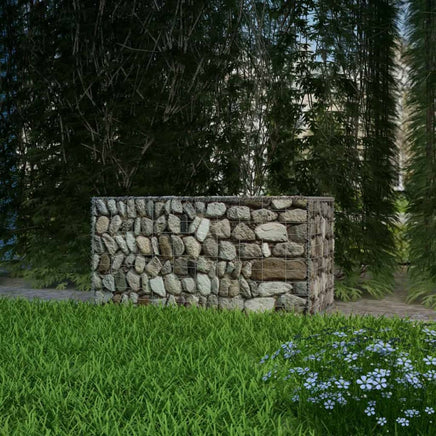 Gabion Basket Galvanised Steel 100x50x50 cm Kings Warehouse 