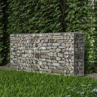 Gabion Basket Galvanised Steel 200x50x100 cm Kings Warehouse 