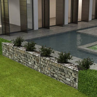 Gabion Basket Galvanised Steel 300x30x50 cm Kings Warehouse 