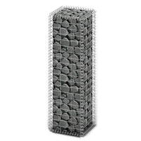 Gabion Basket with Lids Galvanised Wire 100x30x30 cm Kings Warehouse 