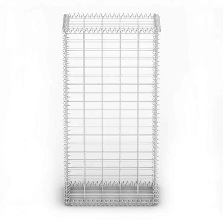 Gabion Basket with Lids Galvanised Wire 100x50x30 cm Kings Warehouse 