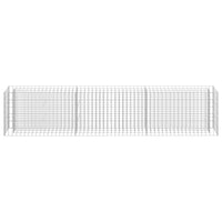 Gabion Raised Bed Galvanised Steel 270x30x60 cm Garden Supplies Kings Warehouse 