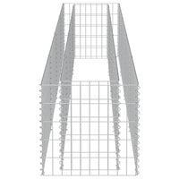 Gabion Raised Bed Galvanised Steel 360x50x50 cm Kings Warehouse 