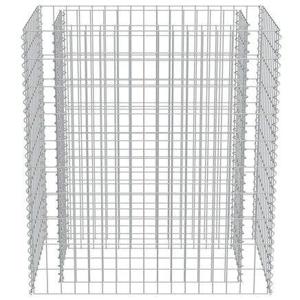 Gabion Raised Bed Galvanised Steel 90x50x100 cm Kings Warehouse 