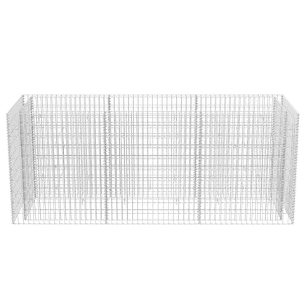 Gabion Raised Bed Steel 270x90x100 cm Kings Warehouse 