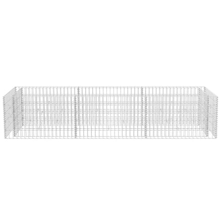 Gabion Raised Bed Steel 270x90x50 cm Kings Warehouse 