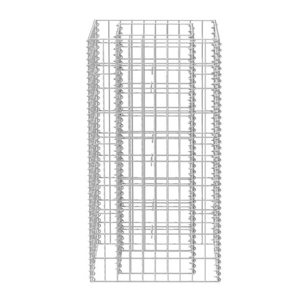 Gabion Raised Bed Steel 50x50x100 cm Kings Warehouse 