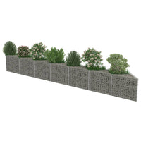 Gabion Wall Galvanised Steel 450x30x50 cm Kings Warehouse 
